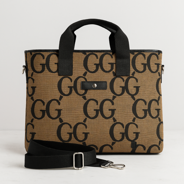 UrbanGuard Monogram Laptop Bag