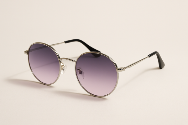 Lunar Luxe Round Sunglasses